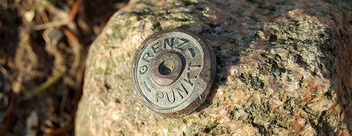 Katastervermessung - Grenzpunkt